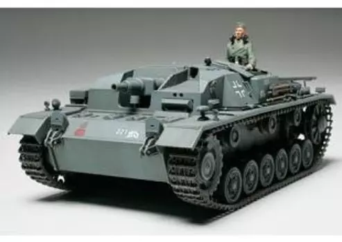 Tamiya, German Sturmgeschutz III AusfB, Набор моделей, 14+