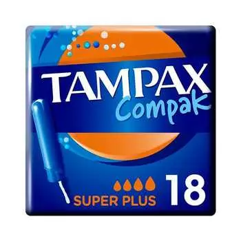 Тампакс Компак Супер Плюс 18 шт Tampax