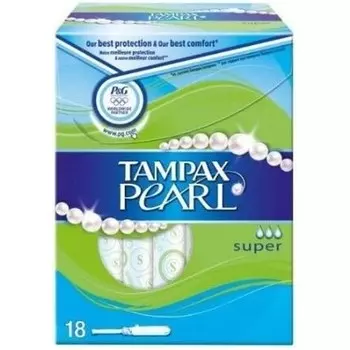 Тампакс Перл Супер 18 Tampax