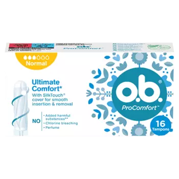 Тампоны гигиенические обычные, 16 шт./1 уп. O.B. Procomfort