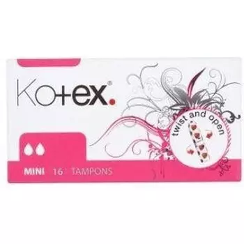 Тампоны Kotex - мини, 16 шт.