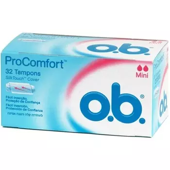 Тампоны OB Digital с минимальной абсорбцией – 32 тампона O.B