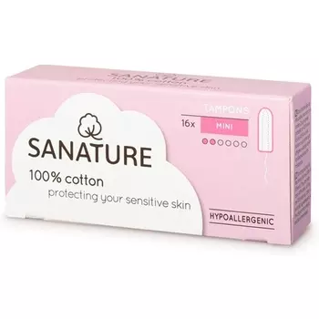 Тампоны Sanature Mini 16 шт.