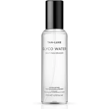 Tan Luxe Glyco Water Средство для удаления искусственного загара, 200 мл, нежный ластик для автозагара и праймер с гликолевой кислотой, Tan-Luxe