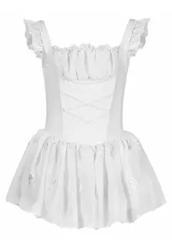 Танцевальный купальник BALLETTKLEID MALI Tanzmuster, цвет wei