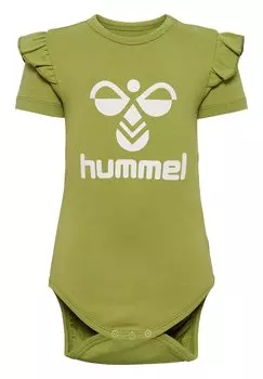 Танцевальный купальник DREAM RUFFLE Hummel, цвет green olive