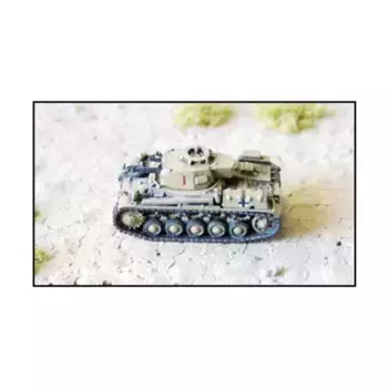 Танк Pz.Kpfw.II F, WWII Micro Armour - Germany - Tanks (1:285)