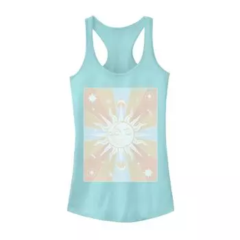 Танк с галактическим графическим изображением Солнца и Луны для юниоров