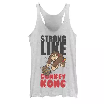 Танк с изображением бочки Nintendo «Strong Like Donkey Kong» для юниоров Licensed Character