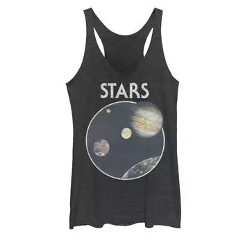 Танк с изображением галактики для юниоров Stars