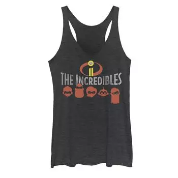 Танк с силуэтами лиц Disney Pixar Incredibles 2 для юниоров Licensed Character