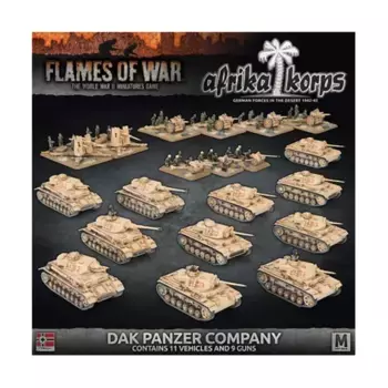 Танковая рота Дак, Flames of War - WWII - German - Tanks (4th Edition)