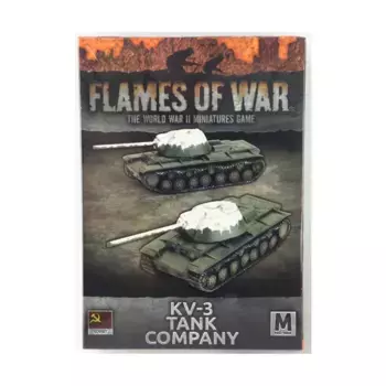 Танковая рота КВ-3, Flames of War - WWII - Soviet - Tanks (4th Edition)