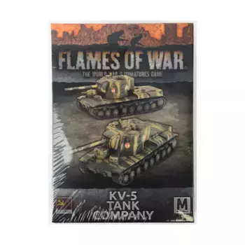 Танковая рота КВ-5, Flames of War - WWII - Soviet - Tanks (4th Edition)