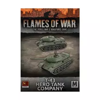 Танковая рота Т-43 Герой, Flames of War - WWII - Soviet - Tanks (4th Edition)