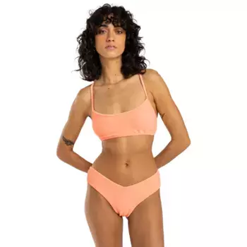 Tanlines Шнуровка Женский Топ Billabong, цвет Rosa