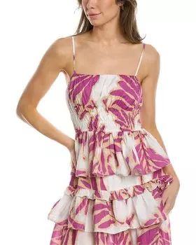 Таня Тейлор Полина Топ Tanya Taylor, фиолетовый