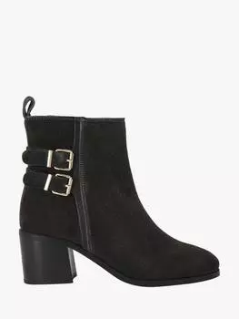 Таня замшевые ботильоны с пряжкой KG Kurt Geiger, цвет Grey Mid