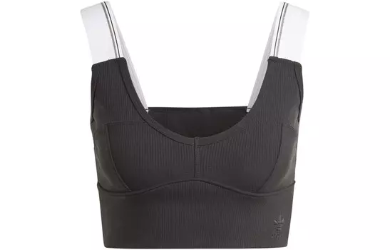 TAPE BRA TOP Спортивное нижнее белье женское черное Adidas Originals