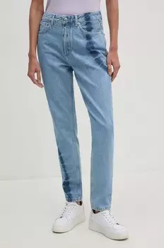 TAPERED JEANS Джинсы HW TIE DYE Pepe Jeans, синий
