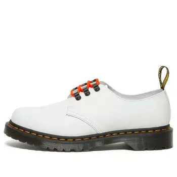 Тапочки 1461 ben smooth 3-eye 'white orange' Dr. Martens, белый