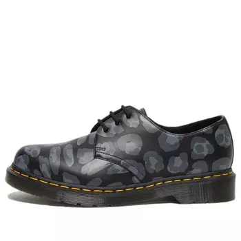 Тапочки 1461 distorted Dr. Martens, черный