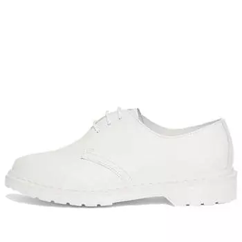Тапочки 1461 mono smooth leather oxford shoes 'white' Dr. Martens, белый