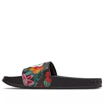 Тапочки 200 series black slippers New Balance, черный