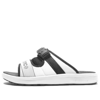 Тапочки 330 black/white/grey New Balance, черный