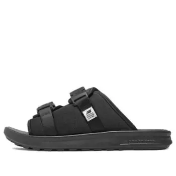 Тапочки 330 slides 'black' New Balance, черный