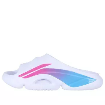Тапочки 8 pe слайды для корта Li-Ning, белый