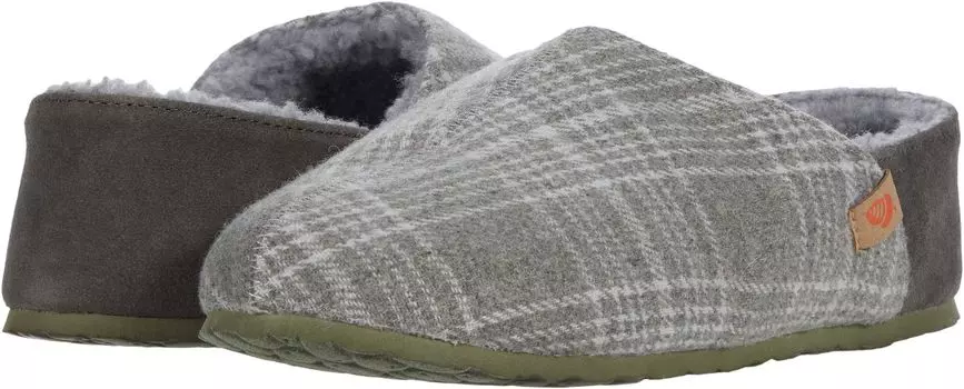 Тапочки Acorn Parker Plaid Hoodback + Bloom, цвет Grey Plaid