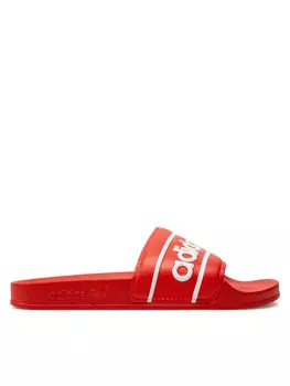 Тапочки Adidas, красный