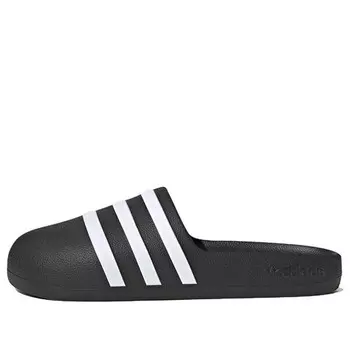 Тапочки adifom adilette slide 'black white' Adidas, черный