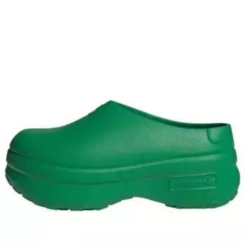 Тапочки adifom stan mule Adidas, зеленый