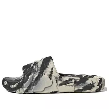 Тапочки adilette 22 slides 'carbon aluminium' Adidas, черный
