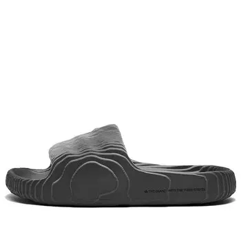 Тапочки adilette 22 slides 'grey' Adidas, серый