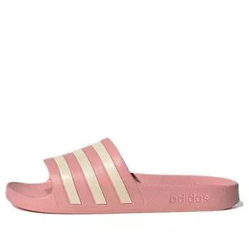 Тапочки adilette adilette aqua slide Adidas, лиловый