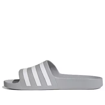 Тапочки adilette aqua slippers grey Adidas, серый