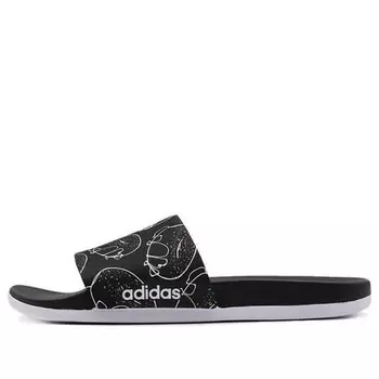 Тапочки adilette cf gr тапочки Adidas, черный