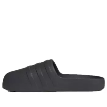 Тапочки adilette clog Adidas, черный