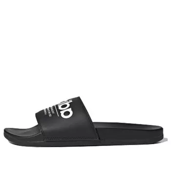 Тапочки adilette comfort 'black' Adidas, черный