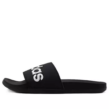 Тапочки adilette comfort 'core black' Adidas, черный