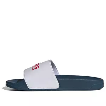 Тапочки adilette душ Adidas, белый