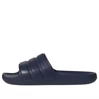 Тапочки adilette flow slides 'navy' Adidas, синий
