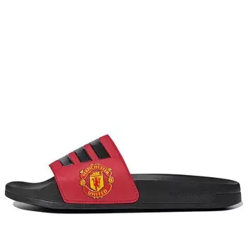 Тапочки adilette shower 'manchester united' Adidas, черный