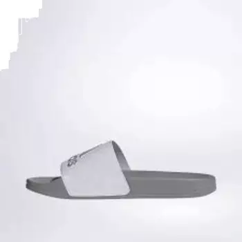 Тапочки adilette shower slides 'grey' Adidas, серый