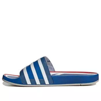 Тапочки adilette slides premium 'sl72' Adidas, синий