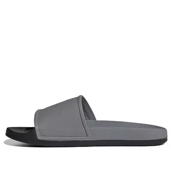 Тапочки adilette tnd slippers grey/white Adidas, серый