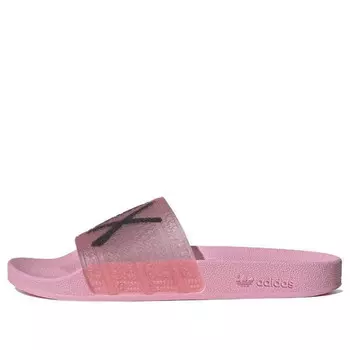 Тапочки adilette x andr saraiva Adidas, розовый